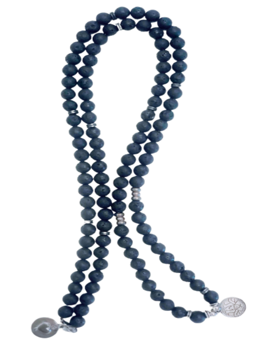 Black Tie Affair - Vesuvianite Beaded Necklace