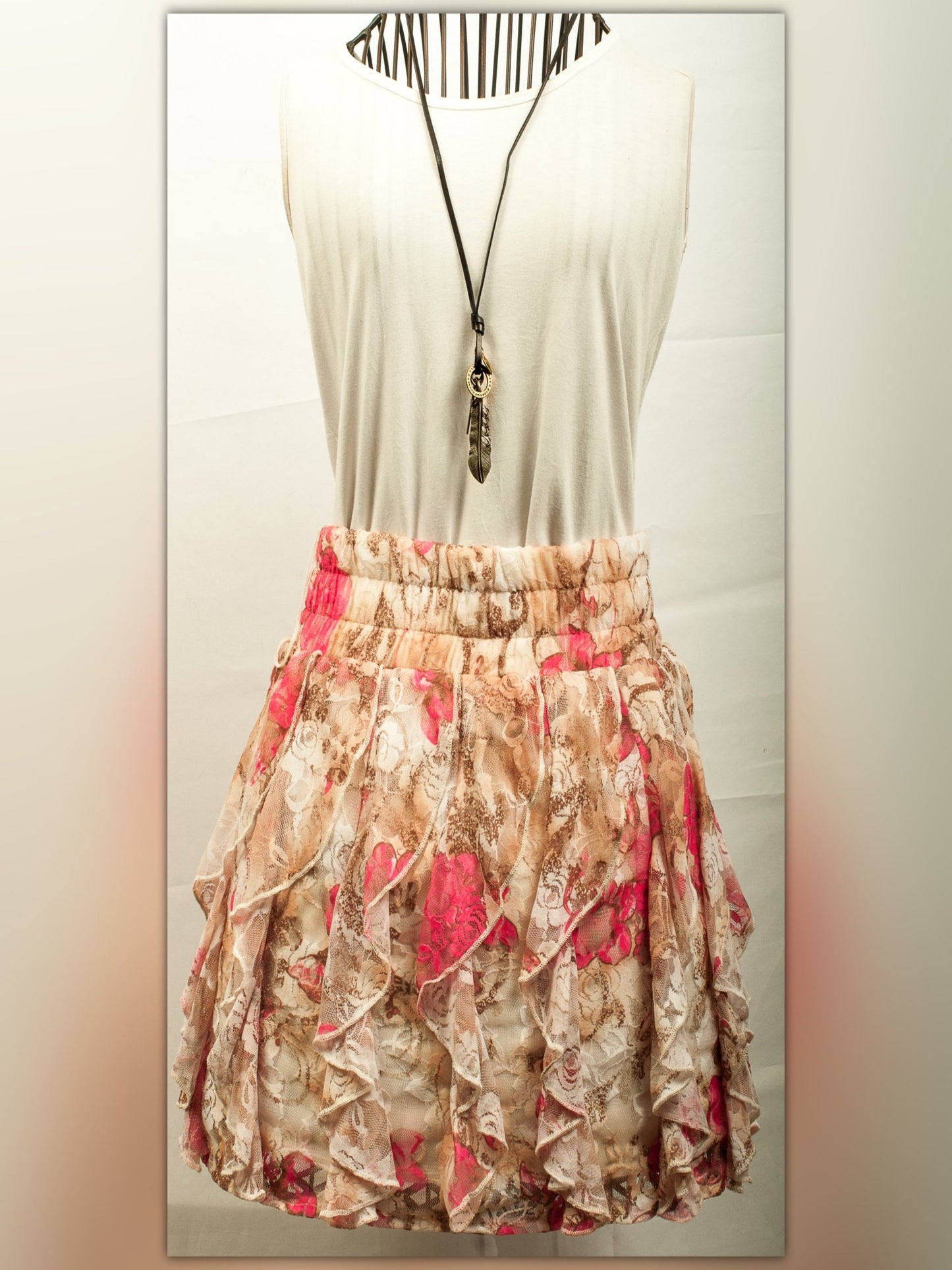 Birds Of A Feather - Cowhide Rope Necklace