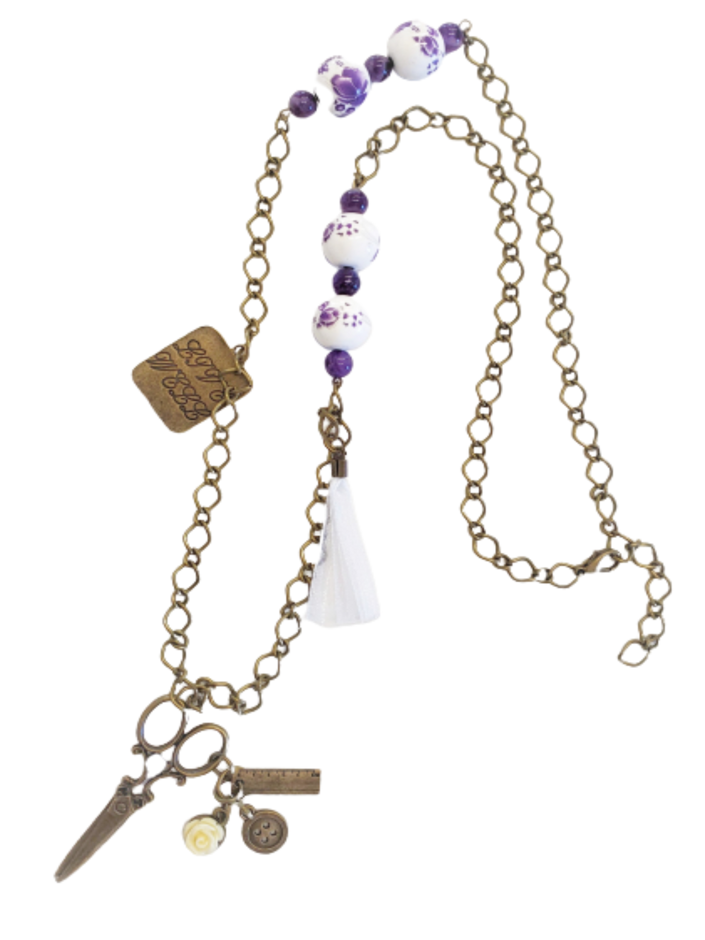 Mending My Business - Chain Necklace