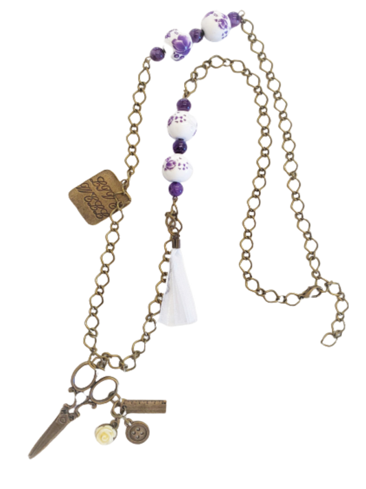 Mending My Business - Chain Necklace