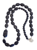 Black Beauty - Vesuvianite Stone Necklace