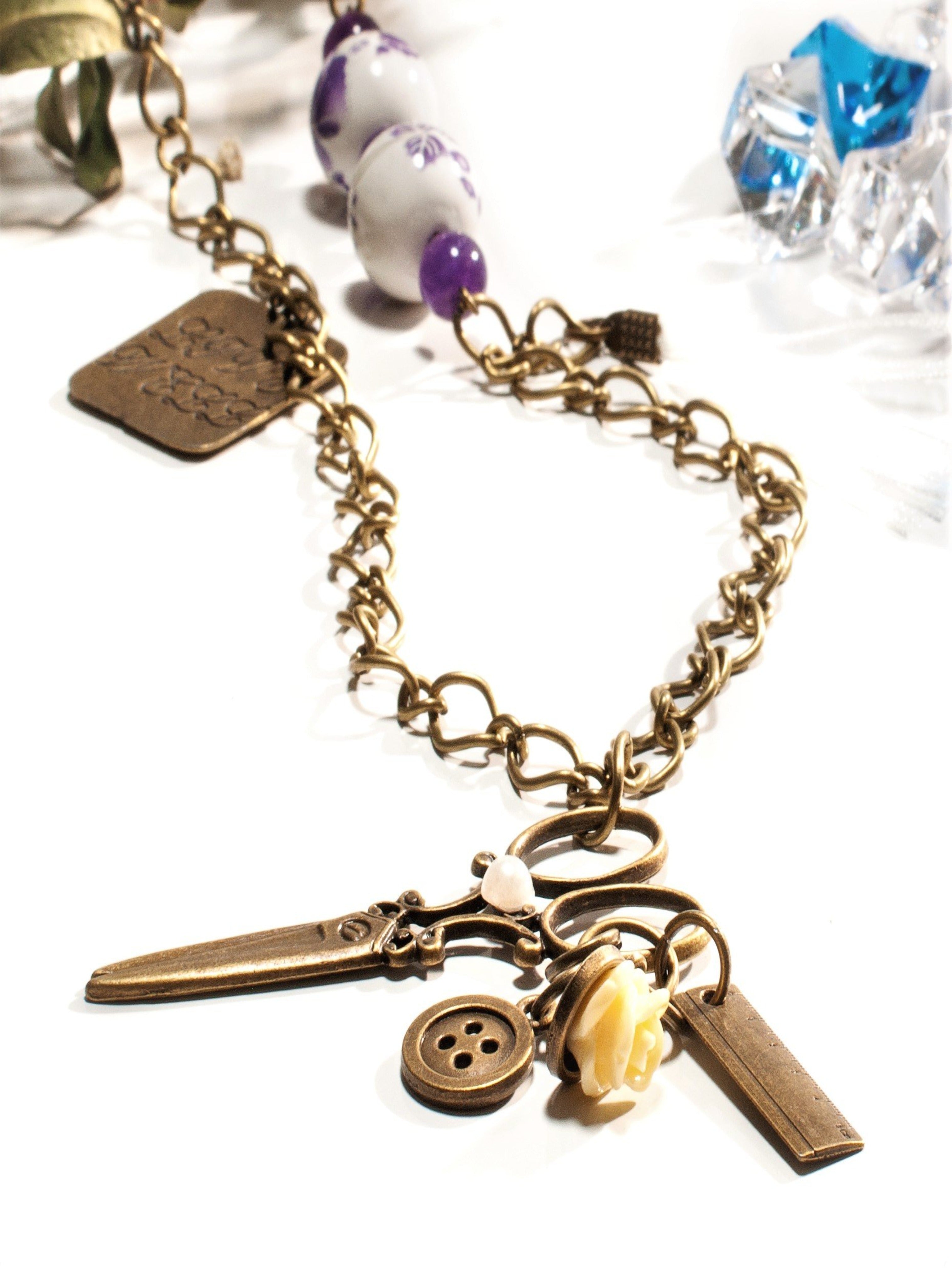 Mending My Business - Chain Necklace