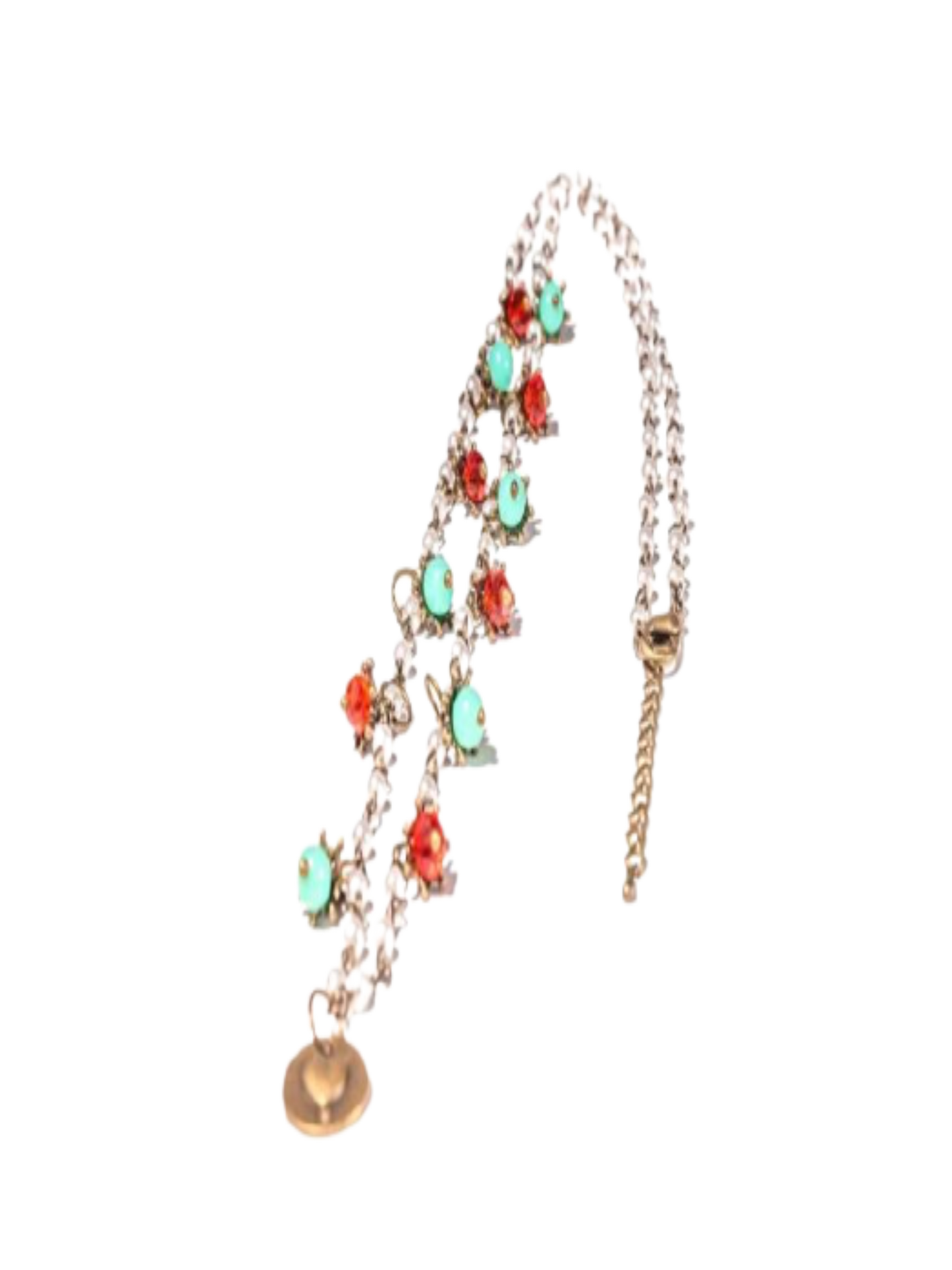 Colorful Candy Pieces - Chain Necklace