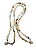 Colors Of The Earth - Beaded Amazonite Necklace