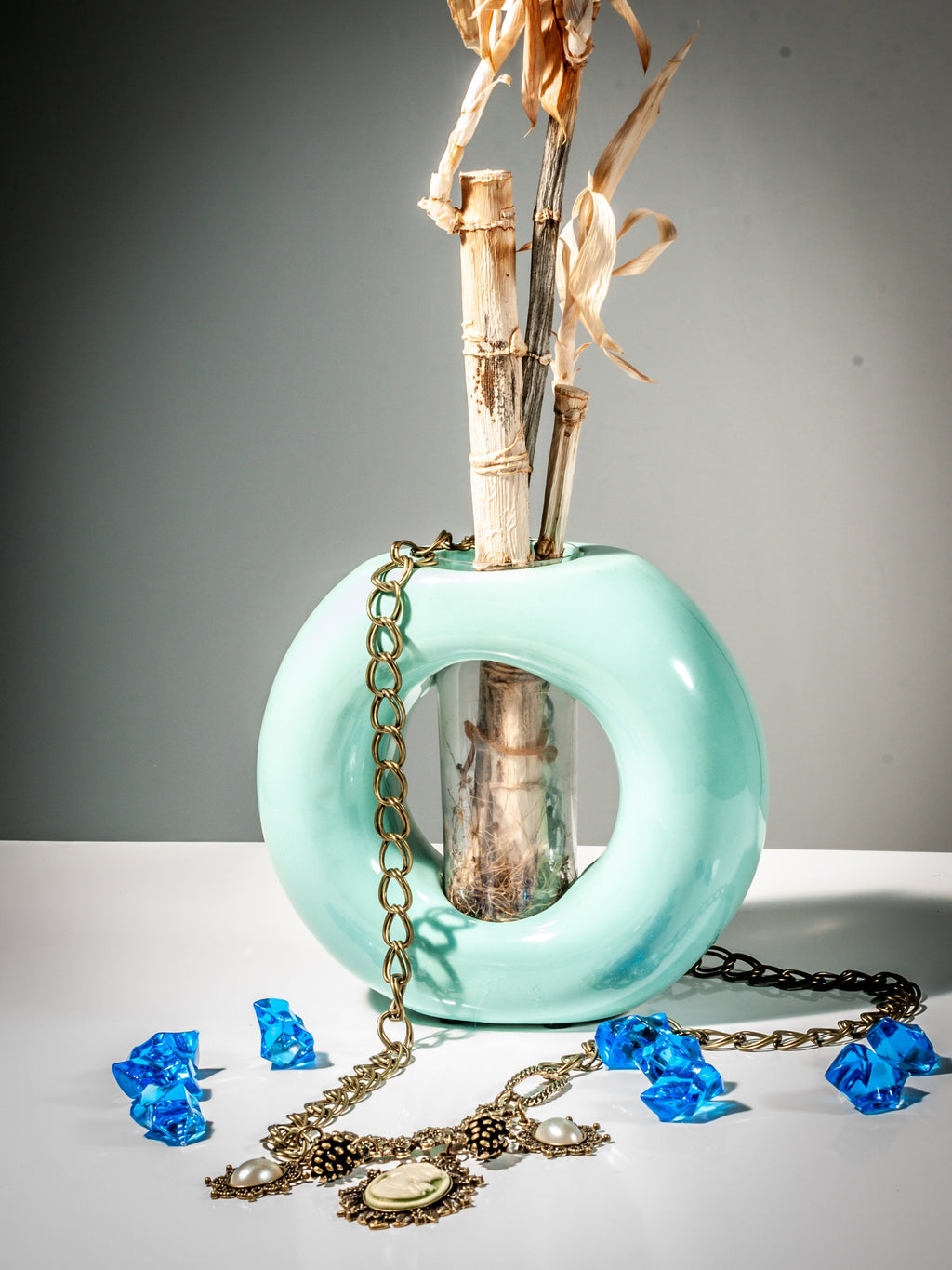 Retro Cameo - Chain Pendant Necklace