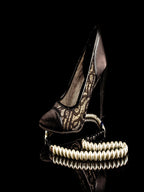 Classy & Sassy - Beaded Black Agate Stone Necklace