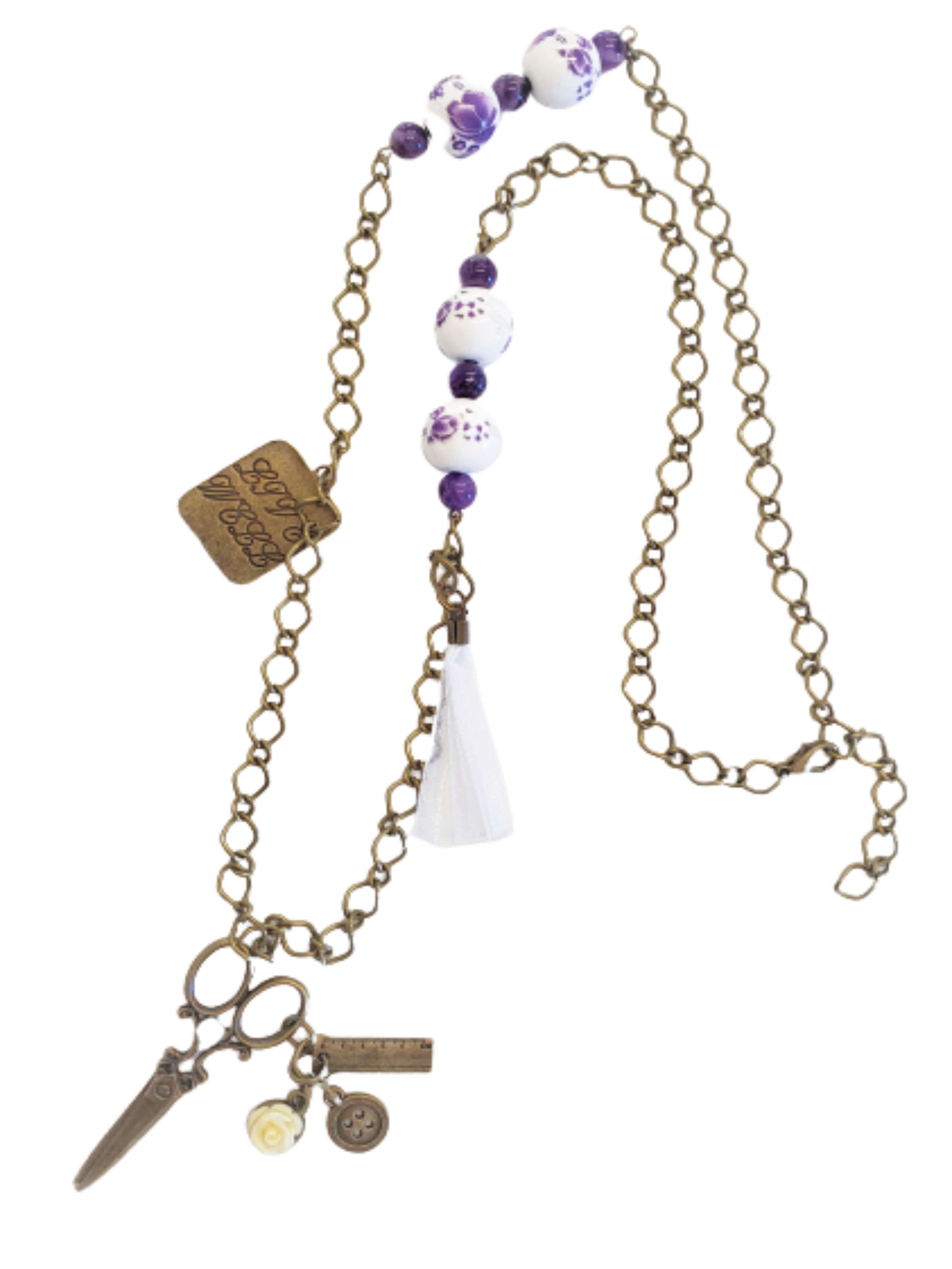 Mending My Business - Chain Necklace