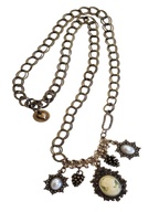 Retro Cameo - Chain Pendant Necklace