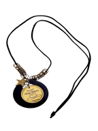 Rodeo Cowboy - Leather Pendant Necklace