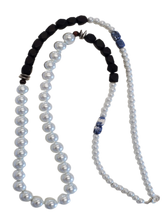Load image into Gallery viewer, Classy &amp; Sassy - Beaded Black Agate Stone Necklace
