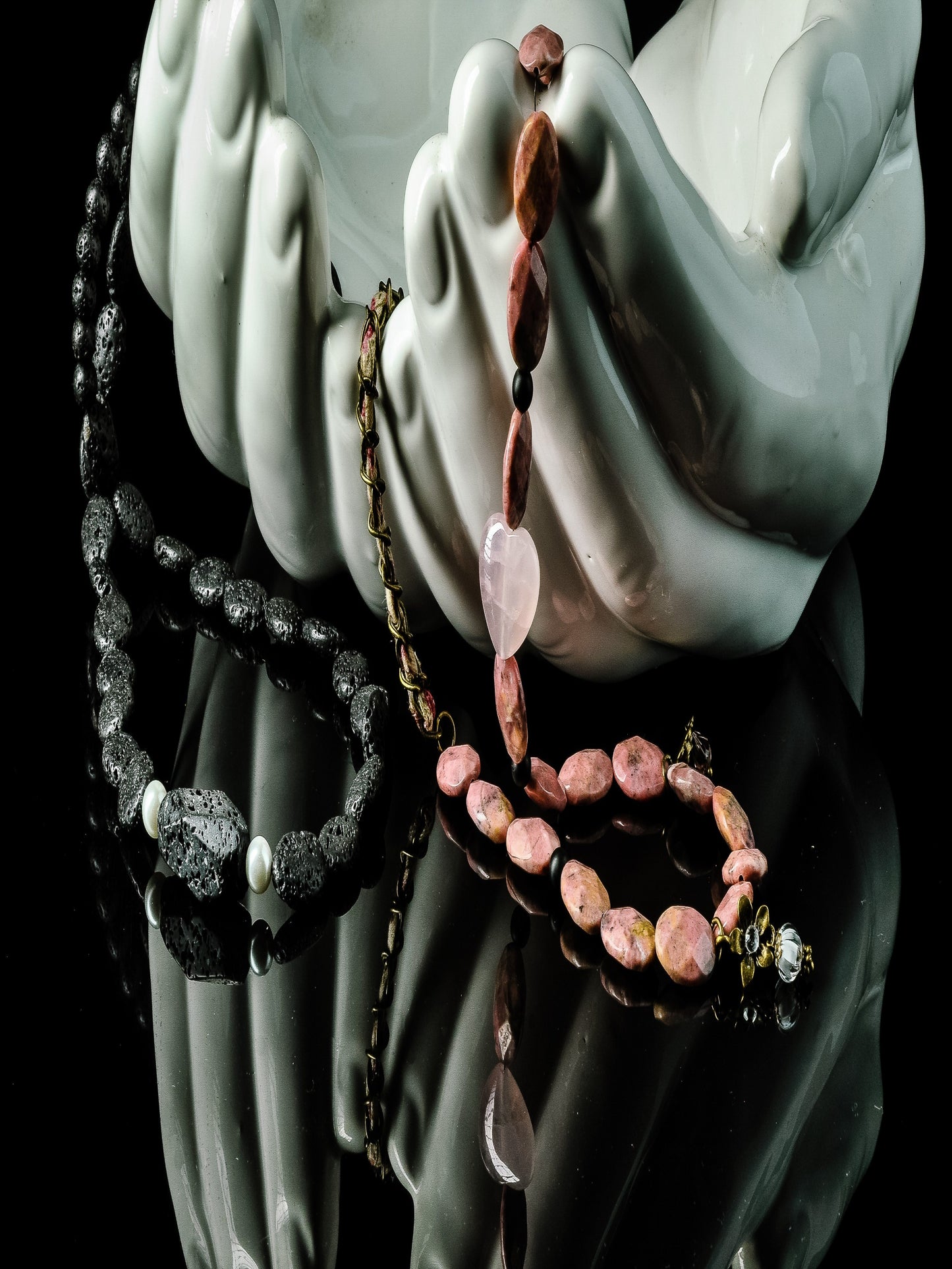 Romancing The Stone - Pink Rhodochrosite Necklace